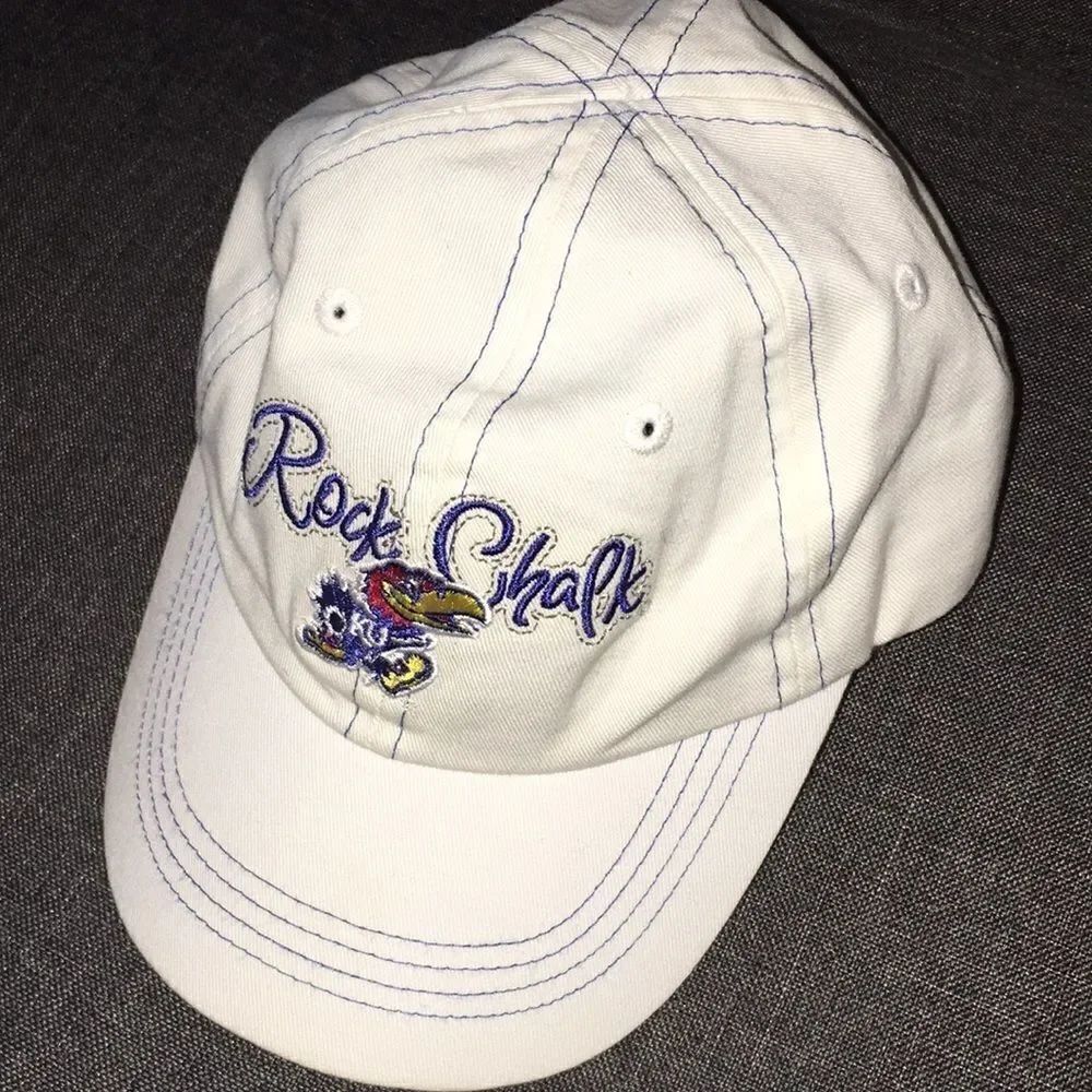 Rock Chalk Jayhawks Kansas U kids youth cap